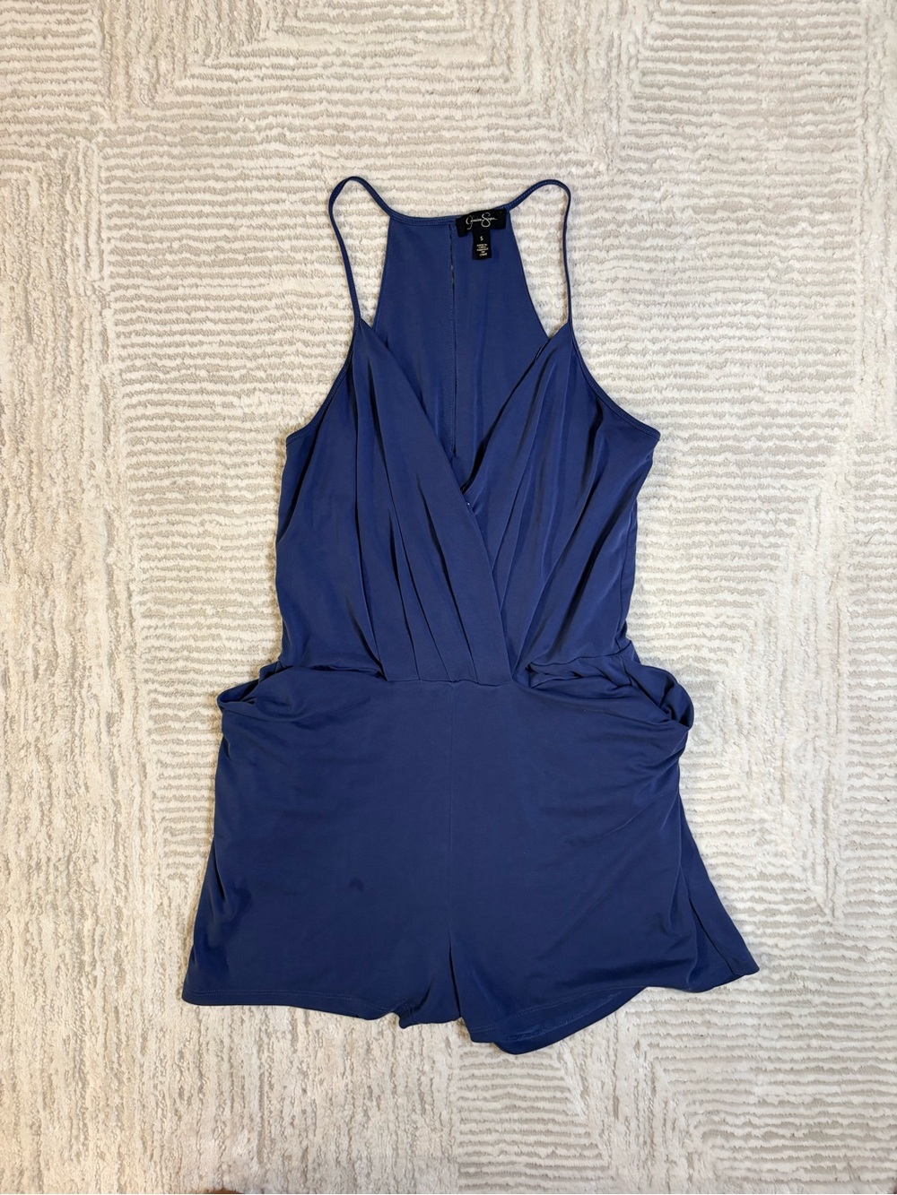 Jessica Simpson (S) Royal Blue Romper